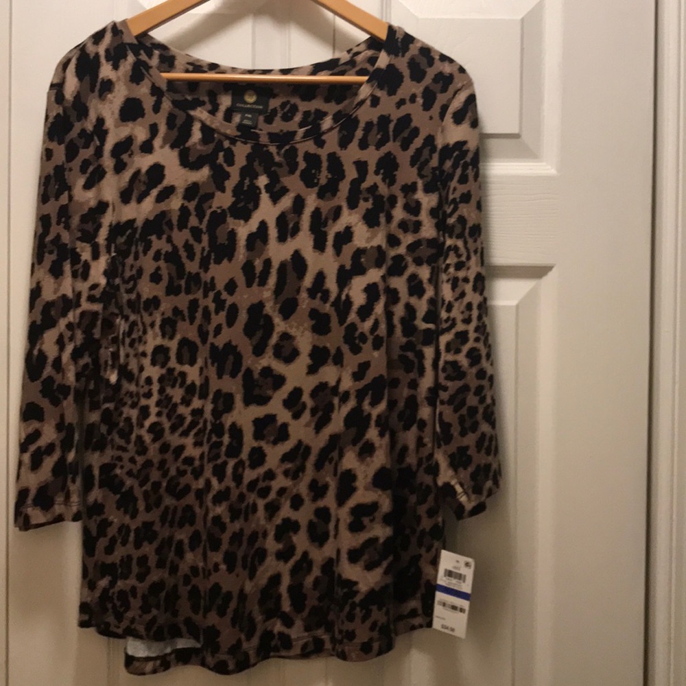 Cheeta top from Macy